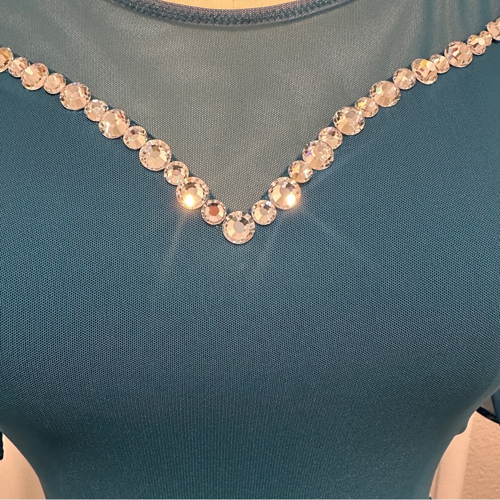 Custom Figure Skating Dress. Adult L/XL. - Picture 2 of 3